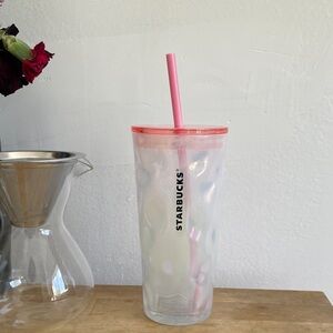 Starbucks pink tumbler 18oz
